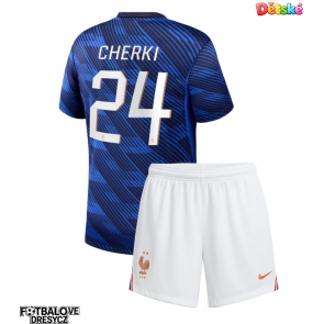 Francie Rayan Cherki #24 Dětské Domácí dres komplet MS 2026 Krátký Rukáv (+ trenýrky)